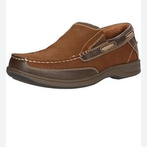 Florsheim Brown Moccasin-Inspired Slip-On Loafers